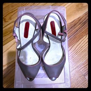 Cesare Paciotti flat form heel MaryJane